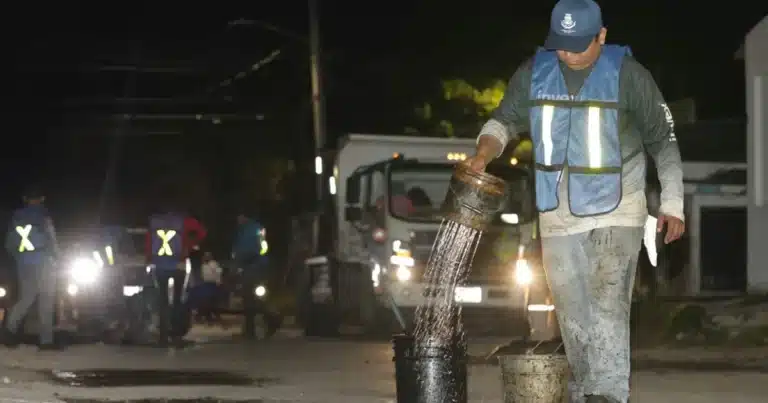 mérida repara más de 564 mil baches con cuadrillas las 24 horas