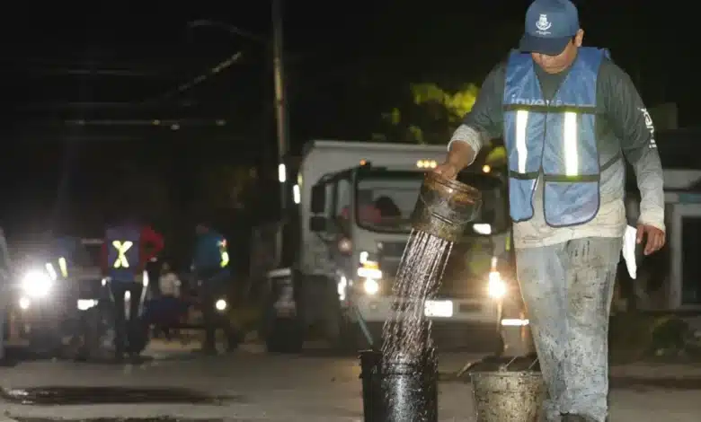 mérida repara más de 564 mil baches con cuadrillas las 24 horas