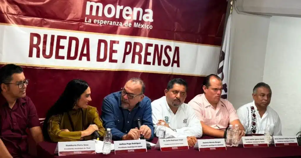 morena presenta avances y proyectos de cinco municipios de yucatán (1)