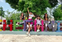 niñas de chemax cantan pop y k pop en lengua maya