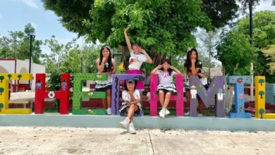 niñas de chemax cantan pop y k pop en lengua maya