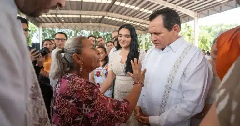 pensión resuelta, adeudo condonado y pozo en reparación la atención a doña josefina