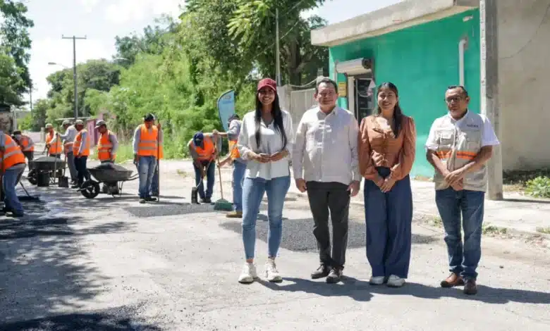 reparan 18 calles y construyen una nueva en el sur de mérida con inversión de 13 millones