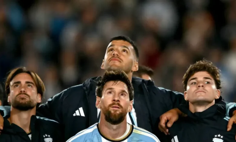 show de drones en la despedida de messi así fue el homenaje en el monumental