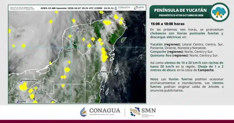 suspensión de clases por isaías yucatán y puebla anuncian medidas para este jueves 8 de octubre