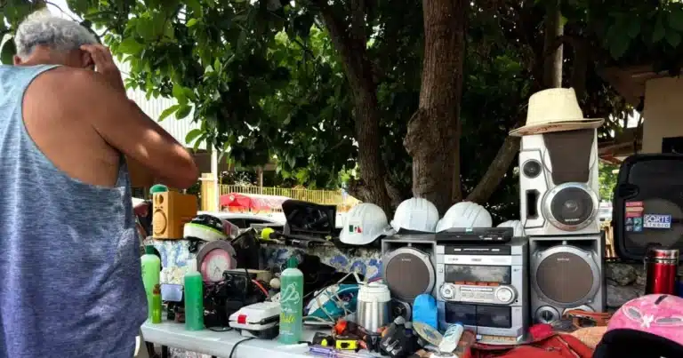tianguis de mérida economía circular entre artículos de segunda mano